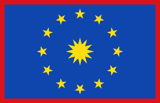 Vlag Zwalm 150x225cm
