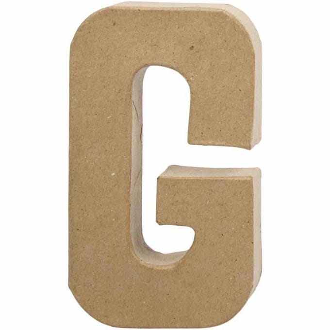 Creativ Company Letter Papier-mache - G