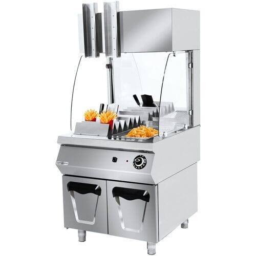 GGM Gastro Friteswarmer - 2,8kW - op onderkast zilver