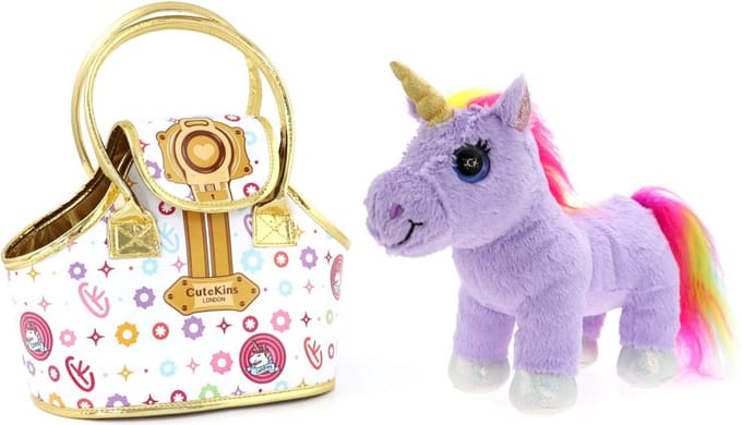 Eenhoorn in tasje - Sparkle Girlz.