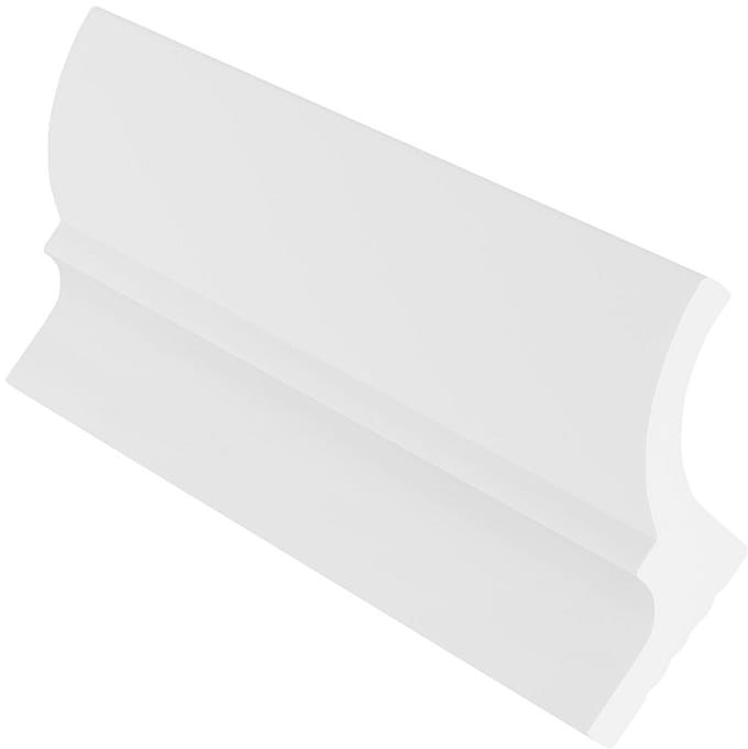 Vente-unique Set van 3 kroonlijsten voor plafond van polystyreen L290 x H7 cm wit - ANTECA
