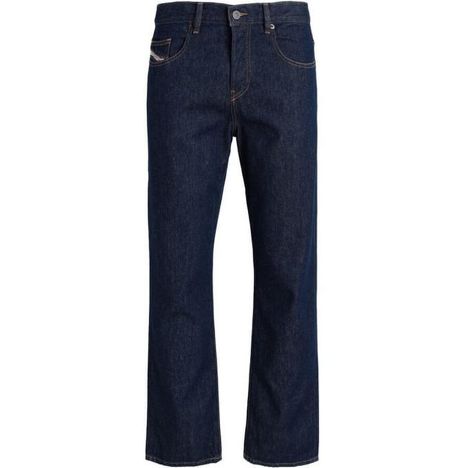 Diesel Heren D-Viker Denim Jeans (Blauw)