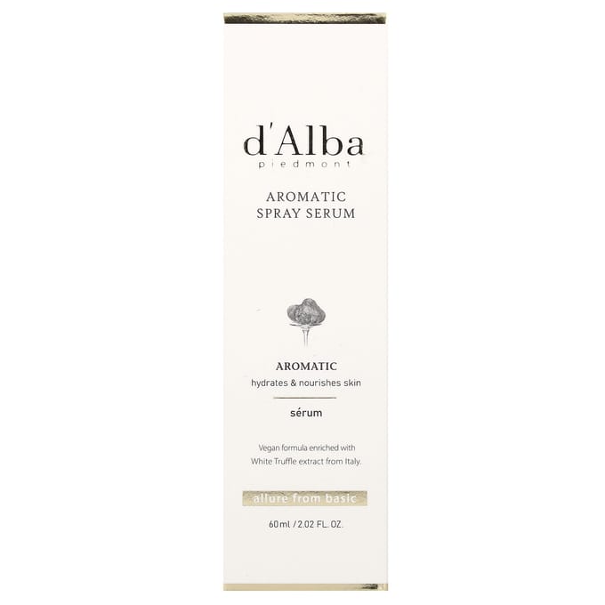 [d'Alba] Witte Truffel Eerste Aromatische Spray Serum 60/120ml 60