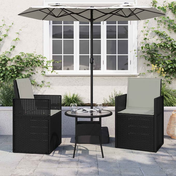 vidaXL - Zitkussen - en - Rugkussen - Polyester - Lichtgrijs - 47 - x - 45 - x - 2 - cm