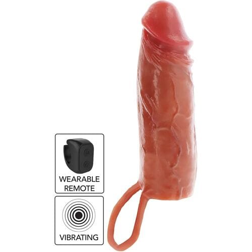ToyJoy Get Real Penis Sleeve Hydrated Vibrating 16cm