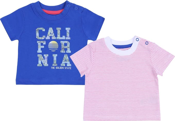 2x Baby T-shirt California