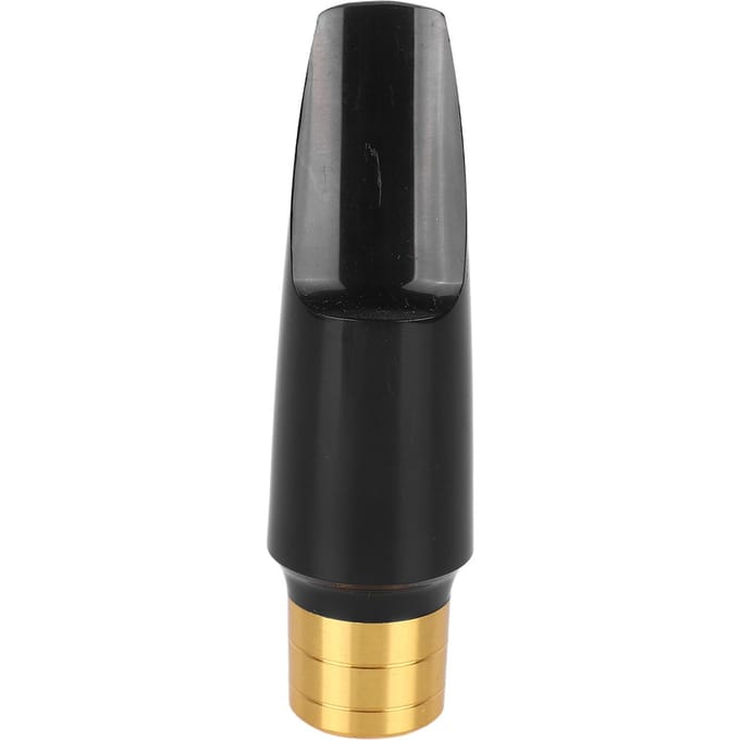 Tête de saxophone détachable ABS et métal Tête de saxophone ténor Bec portable de remplacement black