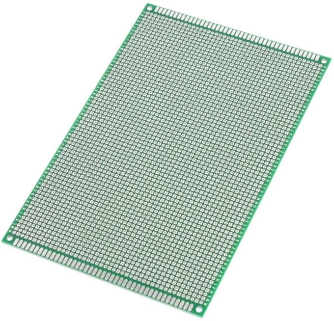 OTRONICÂ® Experimenteer Prototyping Printplaat 20x30 groen enkelzijdig