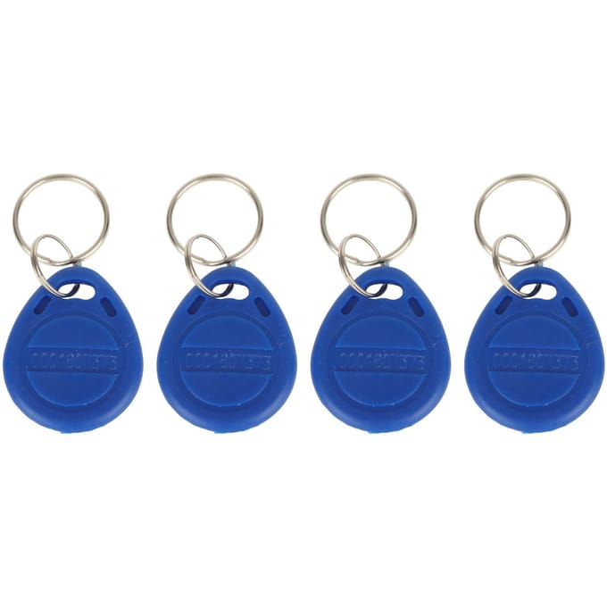 100 stuks blauwe sleutelhangers RFID-proximitykaartsleutel voor toegangscontrole(ID-kaart) blue