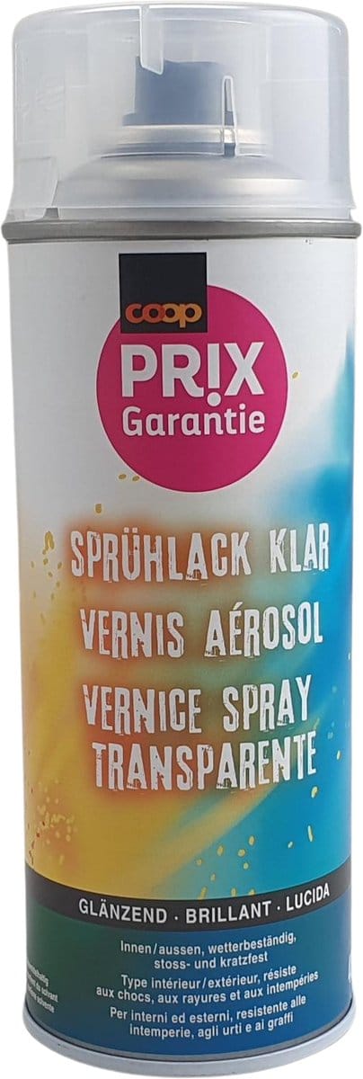 Coop Prix Garantie - blanke lak - Transparant - 400 ml - hoogglans