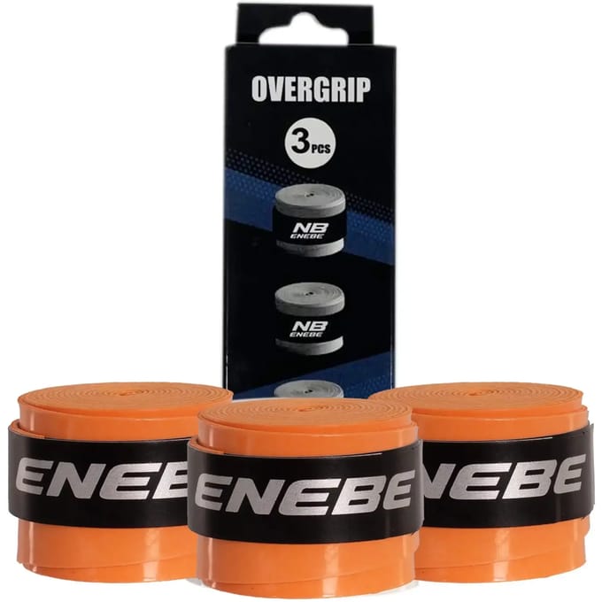 Set van 3 overgrips Glad Enebe Naranja Fluor ÚNICA