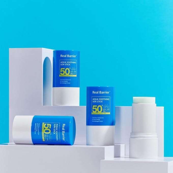 [Echte barrière] Aqua Soothing Sun Stick SPF 50+ PA++++ 21g blue