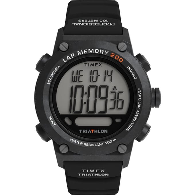 Timex Ironman TW5M67000 Triathlon 200 Lap Horloge