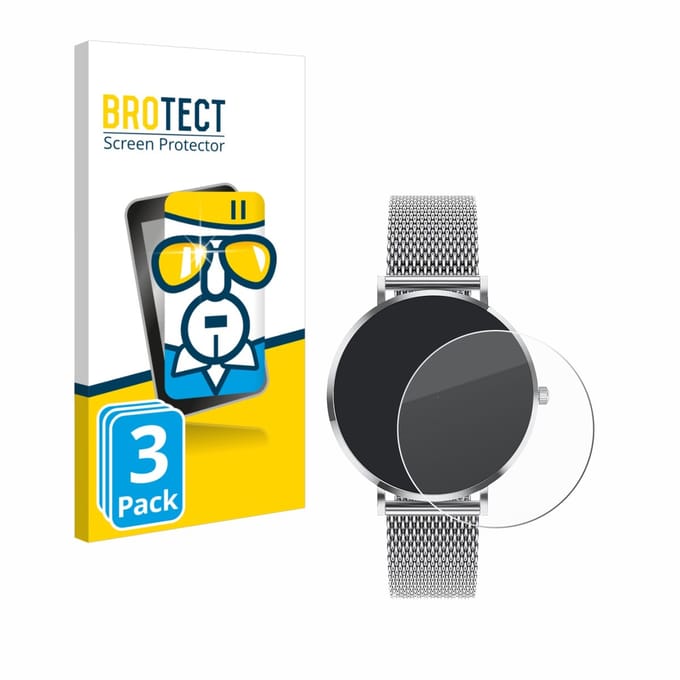 BROTECT - Glas Screenprotector voor Pireware Amory 5 Mini - Gehard Beschermglas 9H 3 Stuks