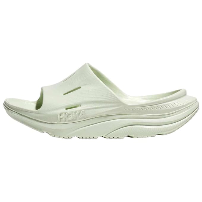 HOKA Ora Recovery Slide 3 'Sea Glass' 46.5 white