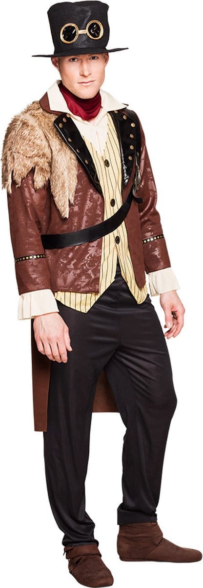 Boland - Kostuum Captain Steampunk (50/52) - Volwassenen - - Steampunk