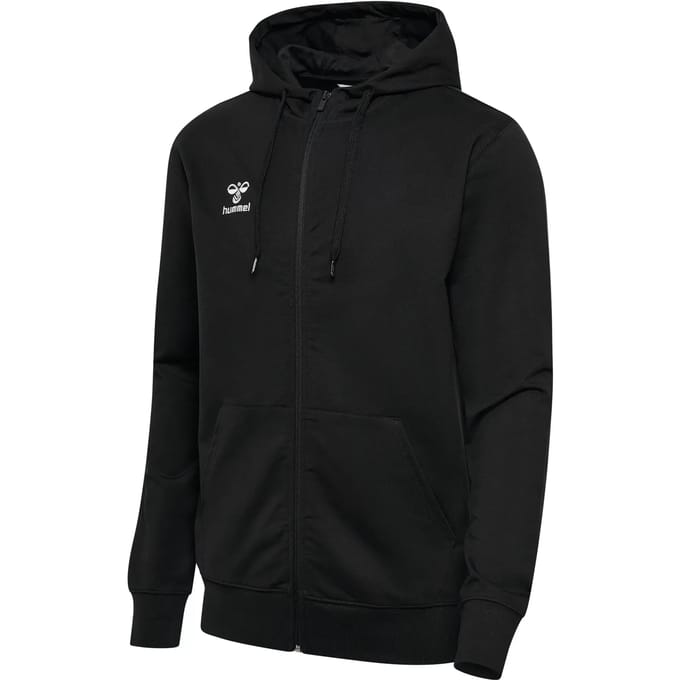 Hummel Heren Zip Hoodie met Logo en Rits