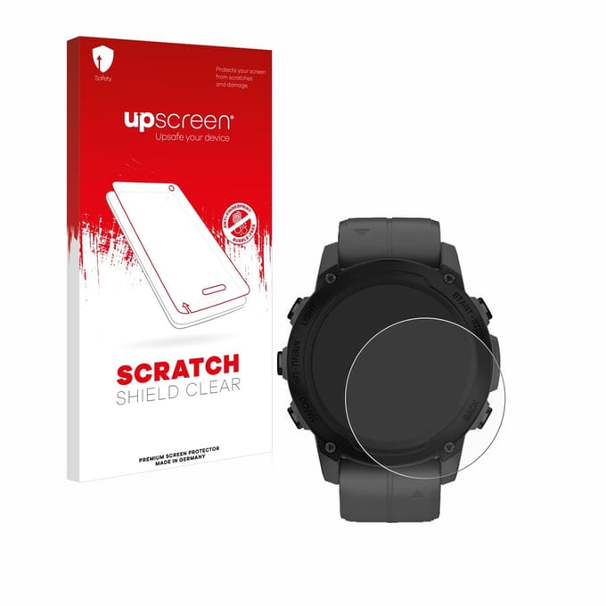 upscreen - Screenprotector voor Garmin Descent G1 - Folie Beschermfolie transparant