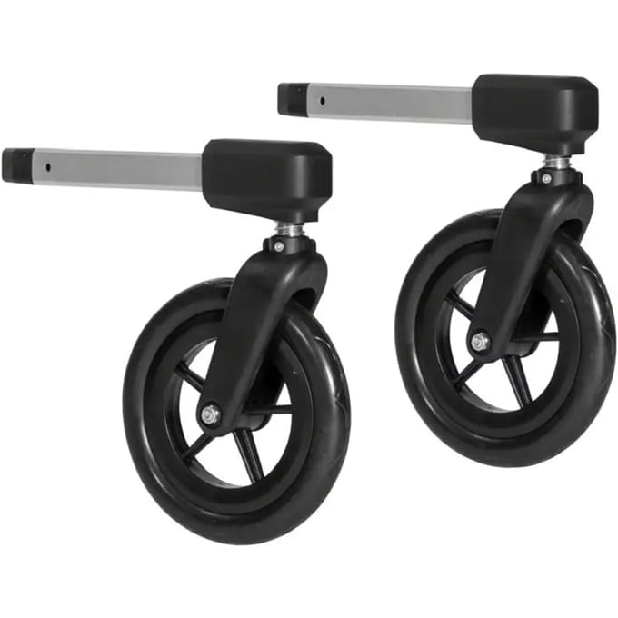 Set van 2 kinderwagenwielen voor kinderwagen Burley