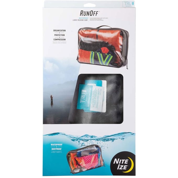 Nite-Ize Runoff waterbestendige reis kubus antraciet l