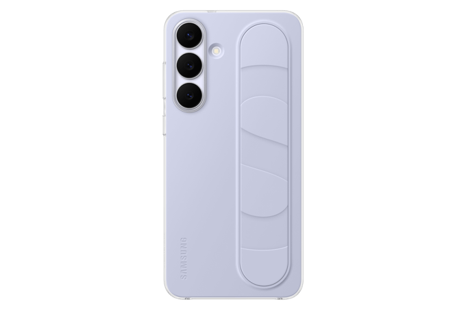 Samsung Galaxy S25 FE Hoesje - Standing Grip Case - Light Blue