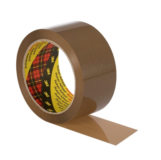 Scotch verpakkingsplakband Classic ft 50 mm x 66 m, bruin, pak van 6 rollen