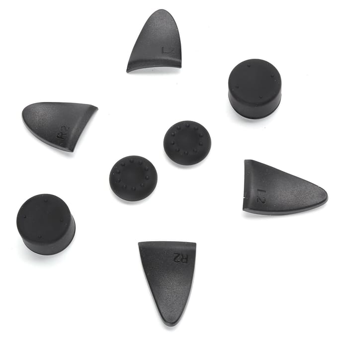 TP50513 Controller Trigger Extenders Duimgrepen Kappen Gamepad Accessoires Kit voor PS5 gray