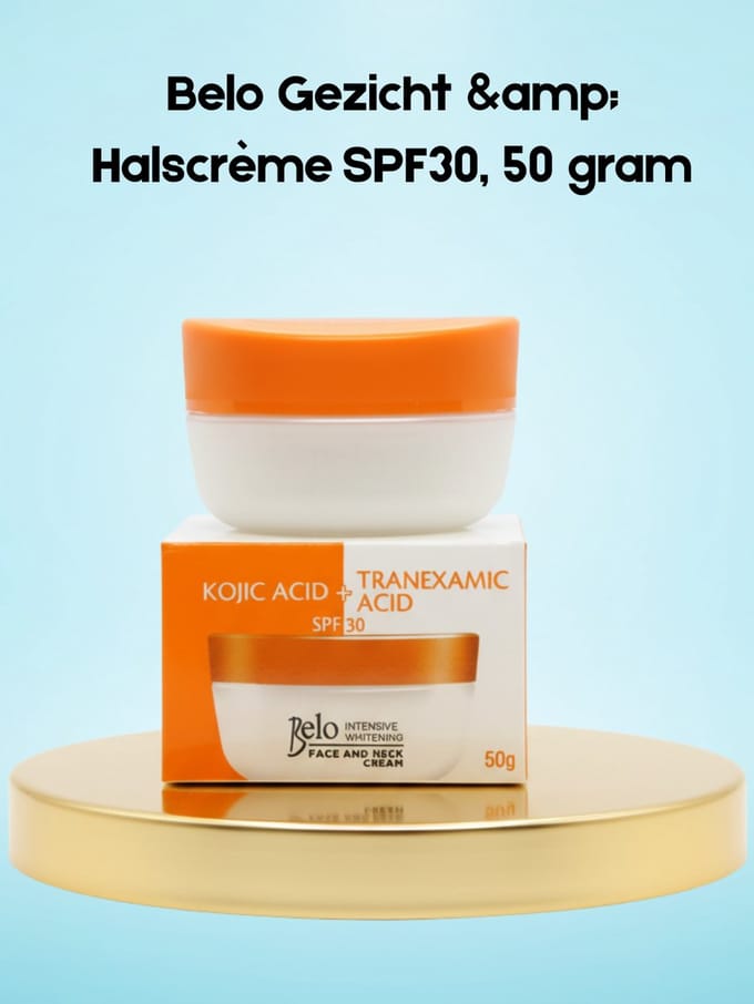 Kojic Acid + Tranexamic Acid Whitening Face & Neck Cream 50 gr