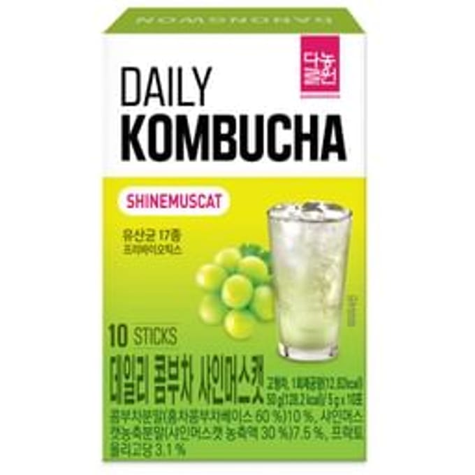 Daily Kombucha - 9 Types 2026 Version - Shinemuscat