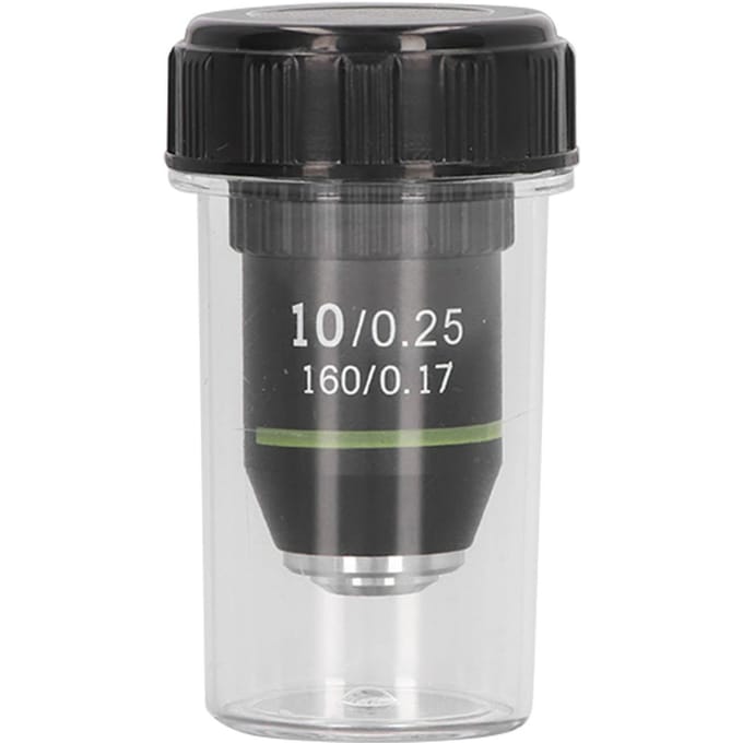 Objectif de Microscope Achromatique 10X Interface 20,2 mm Accessoire pour Remplacement