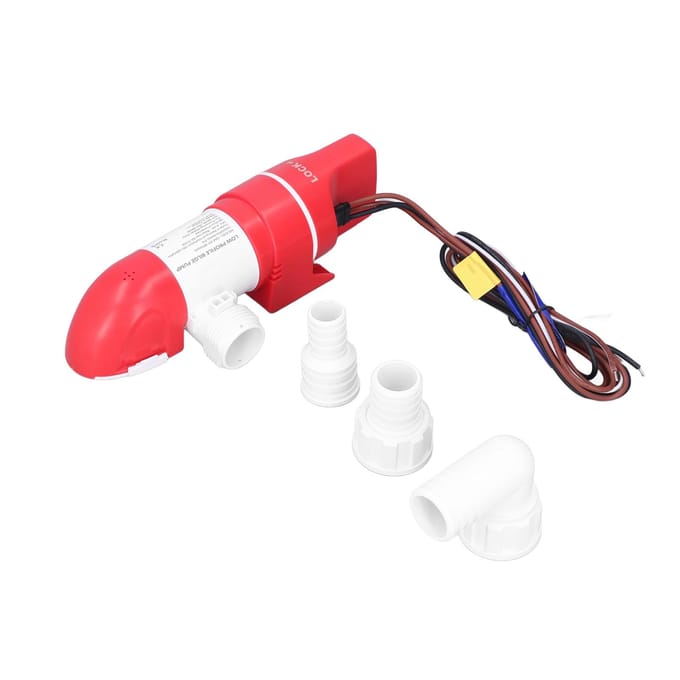 Laag Profiel Lenspomp 1100GPH4160LPH Elektrisch Automatisch RVS DC12V 360 graden Rotatie voor