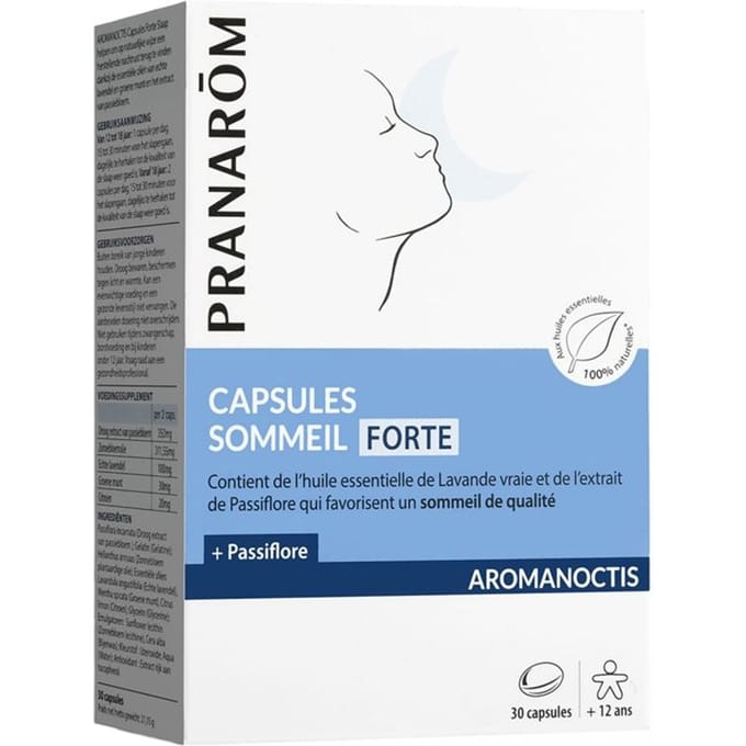 Pranarôm Aromanoctis Capsules Sommeil Forte 30 Capsules