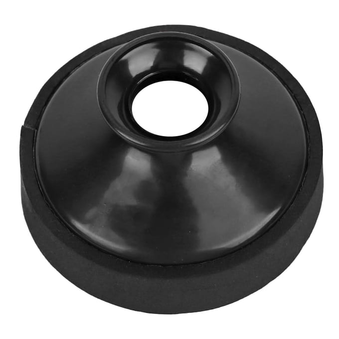 Altsaxofoon Demper Circulaire Demper ABS Plastic Saxofoon Geluidsdemper voor Beginners Oefenen gray