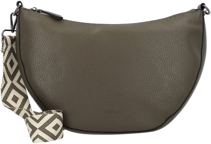 Gabor schoudertas Linda Cross Bag Khaki olijfgroen