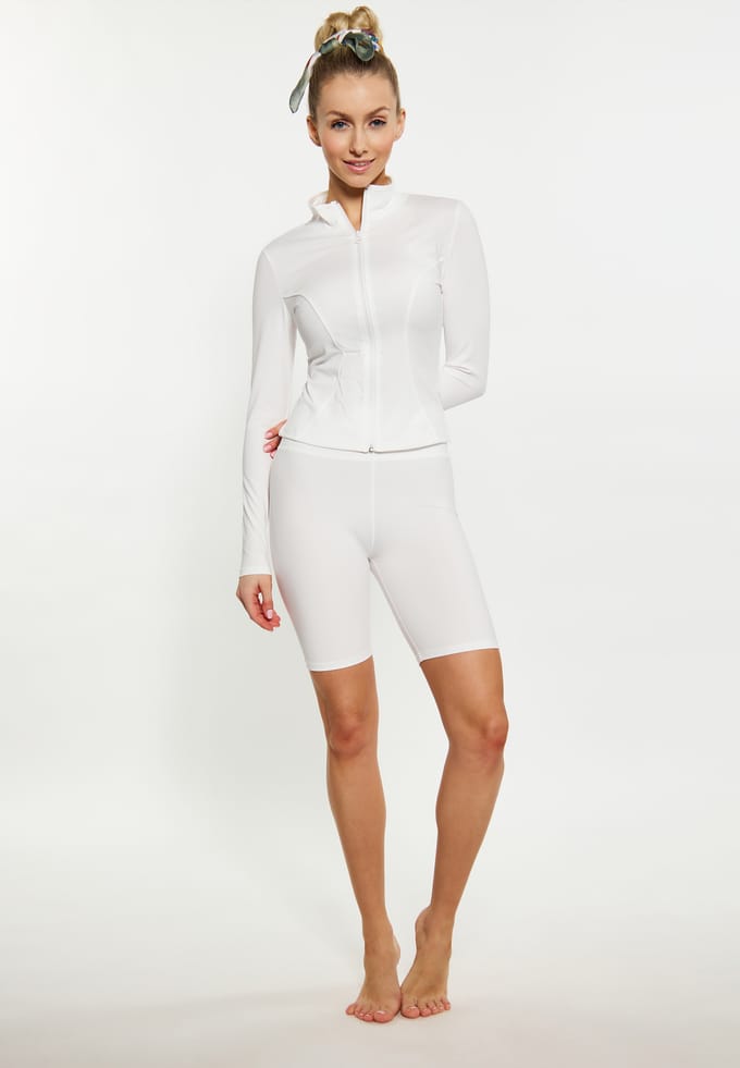 IZIA Korte broek Dames wolwit