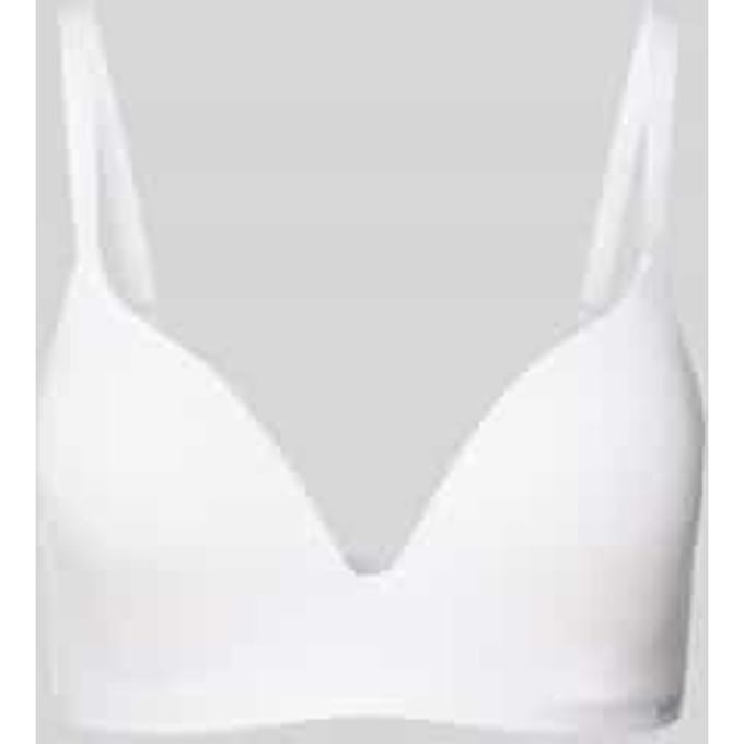 Triangelbeha met labeldetail, model 'SMARTOUCH'