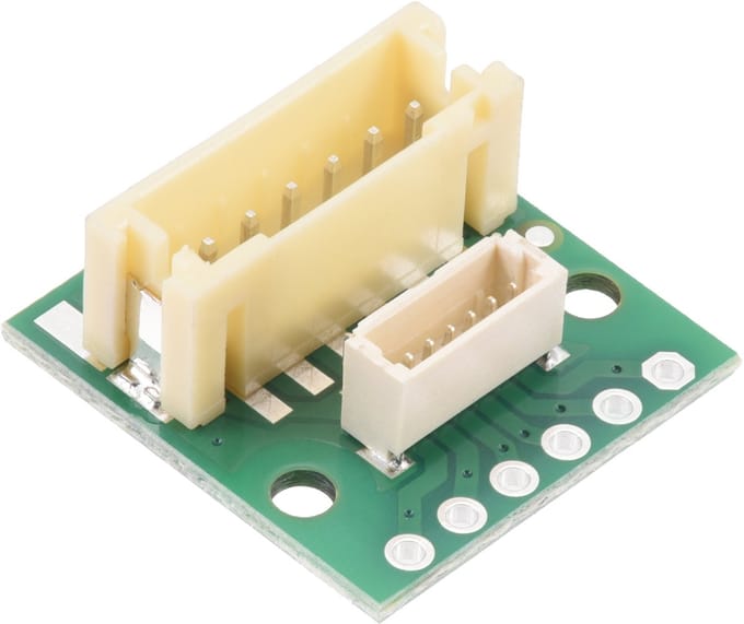 Breakout voor 6‑Pin JST PH‑Connector (Top‑Entry) inclusief JST SH‑Adapter - Pololu 5658