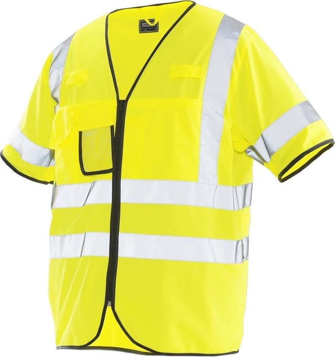 Jobman 7598 Hi-Vis Vest 65759864 - Geel - S/M