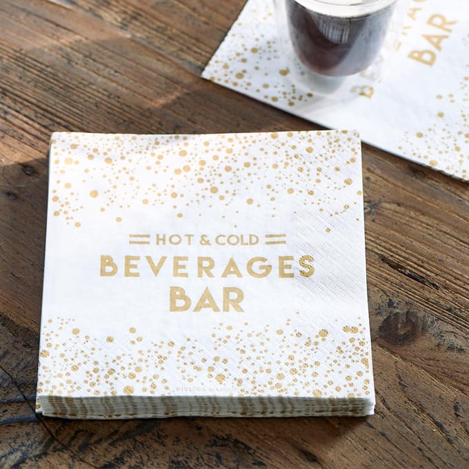 Riviera Maison  - Paper Napkin Beverages Bar - servetten papier