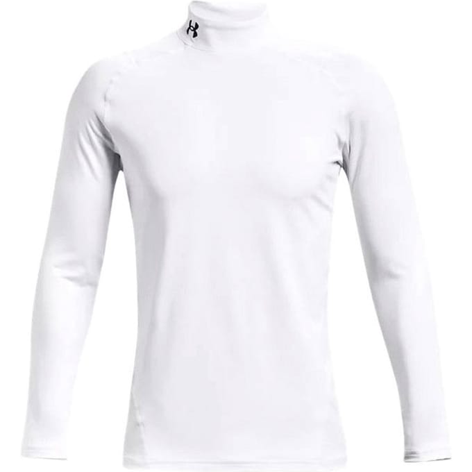 Under Armour Baselayer Cg Fitted Mock Longsleeve T-shirt Wit K100