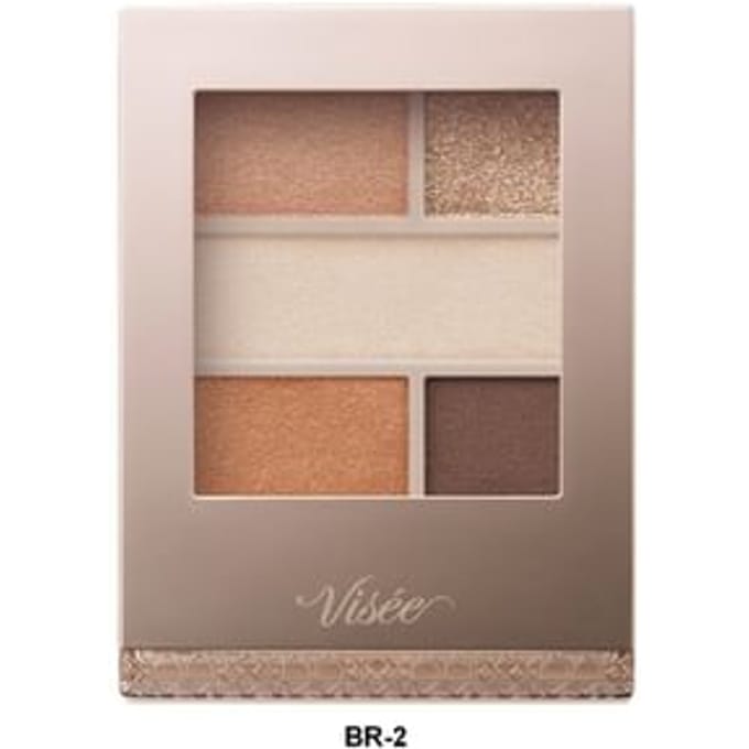 Kose - Visee W Mood Eyeshadow BR-2