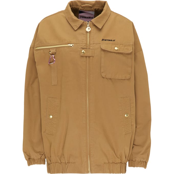 Mymo Utility Blouson Dames donker zand