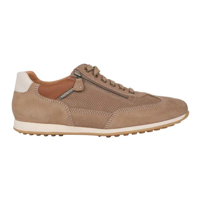 Mephisto Leon - heren sneaker - Taupe - maat 46 (EU) 11 (UK)