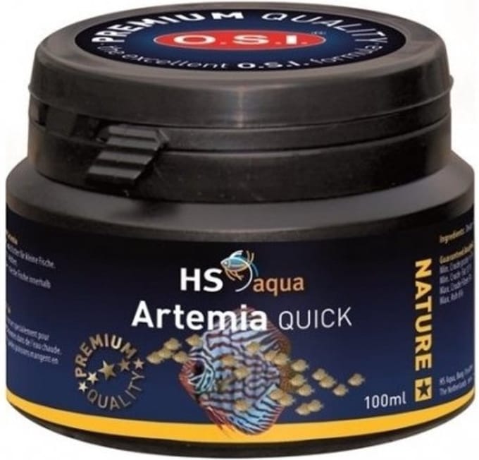 HS aqua Artemia Quick - voor pas uitgekomen vislarven - 75g