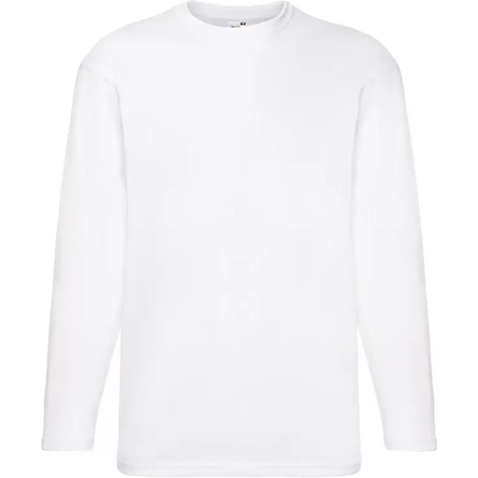 Longsleeve T-shirt Fruit of the Loom Valueweight