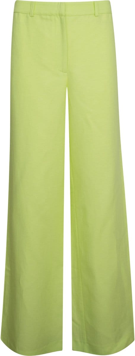 Senso - wijde pantalon limoen groen - maat 44