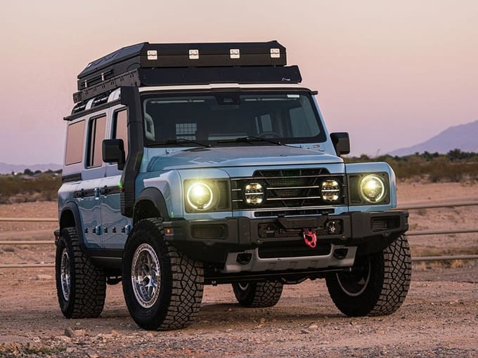 Grille Kit - Lazer - Sentinel 7 - Set - Ineos - Grenadier - 2022+