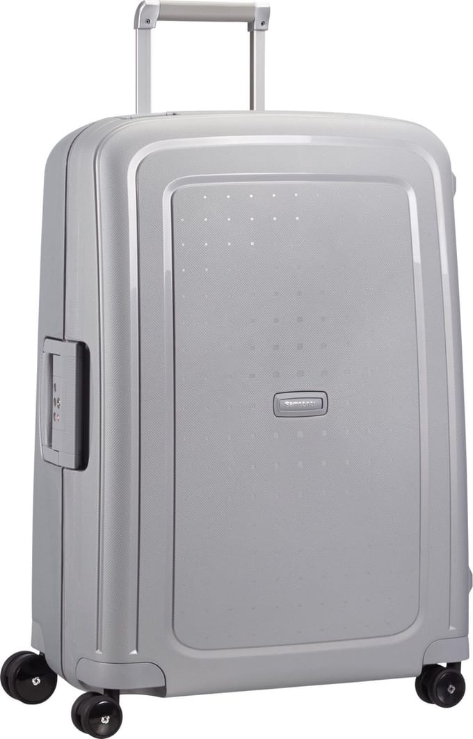 Samsonite Koffer - S'CURE SPINNER 69/25 (Medium) Zilverkleurig