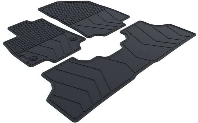 Rubber Automatten geschikt voor Kia EV3 - Bouwjaar: 2024-heden - Originele pasvorm - 3-delig