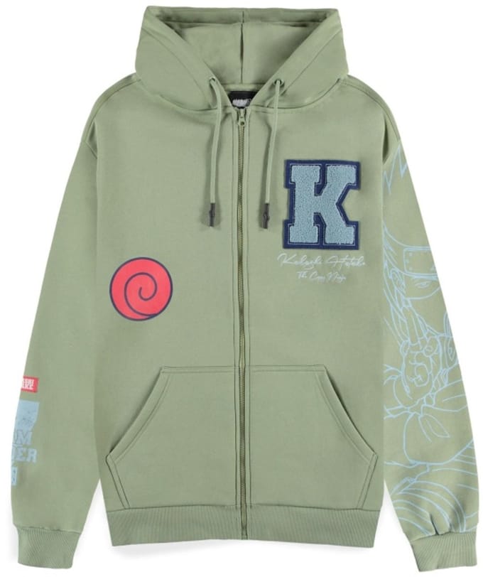 Naruto - Kakashi Vest met capuchon - S - Groen